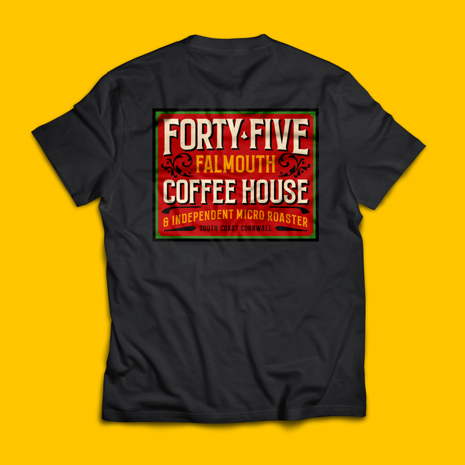 Forty Five Classic Black T