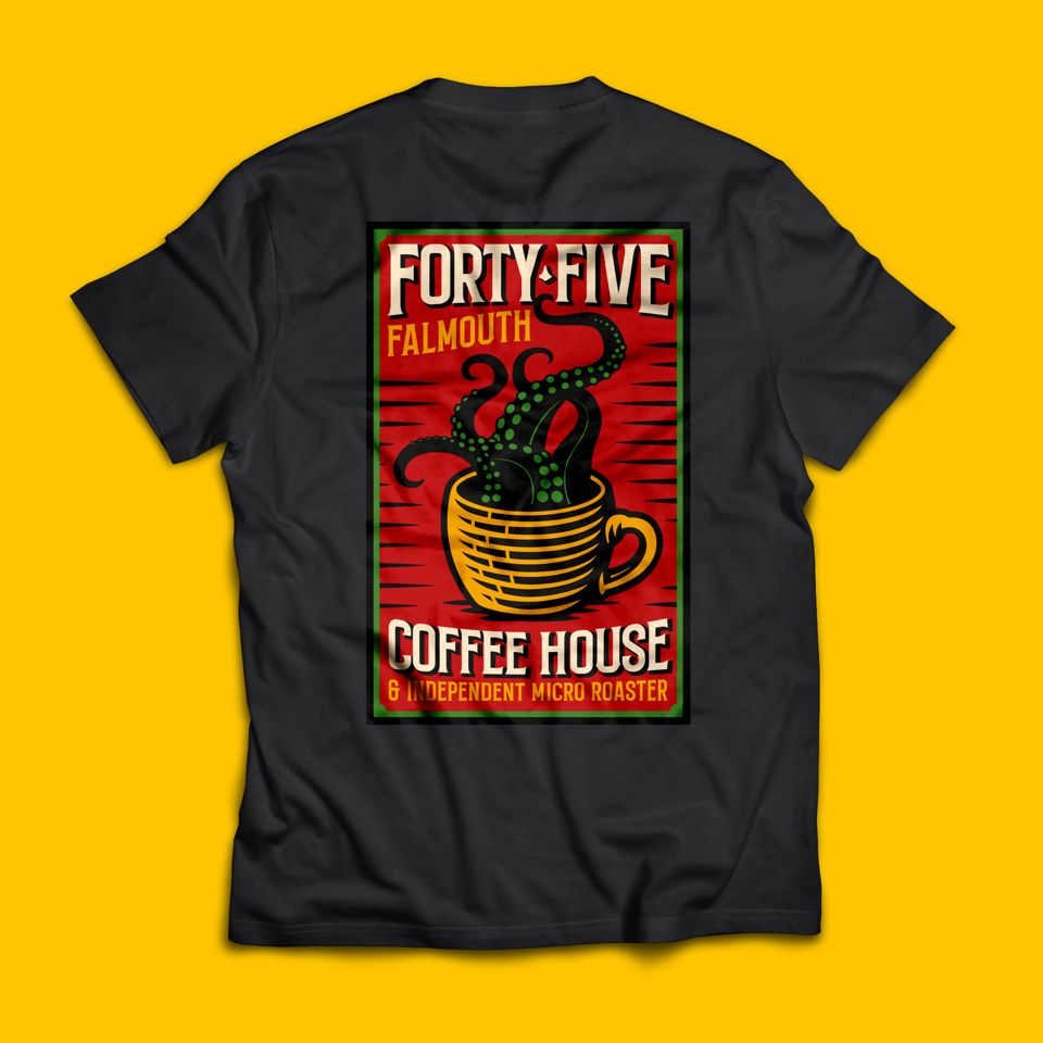 Forty Five Kraken Black T