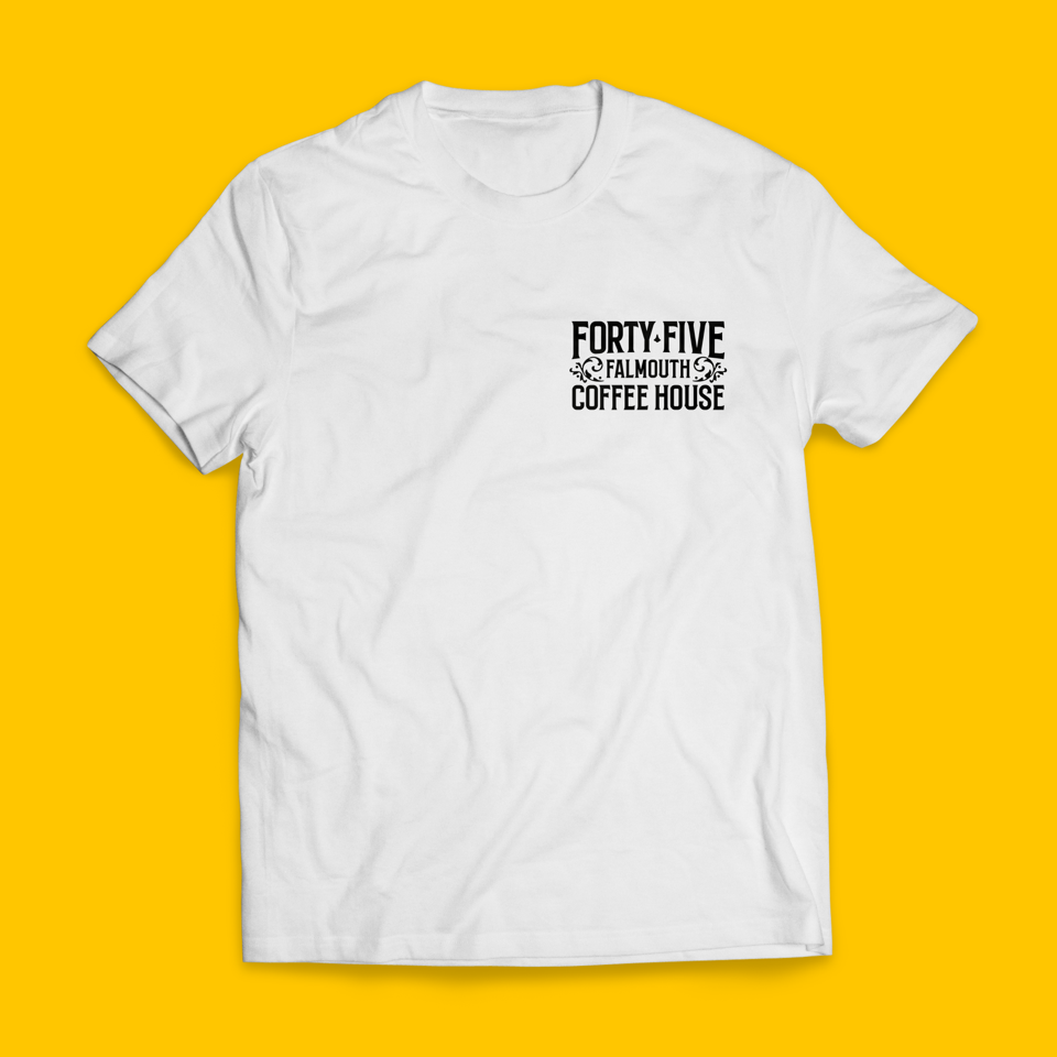 Forty Five Kraken White T